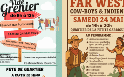 Vide grenier et fête de quartier à la Petite Garrigue !